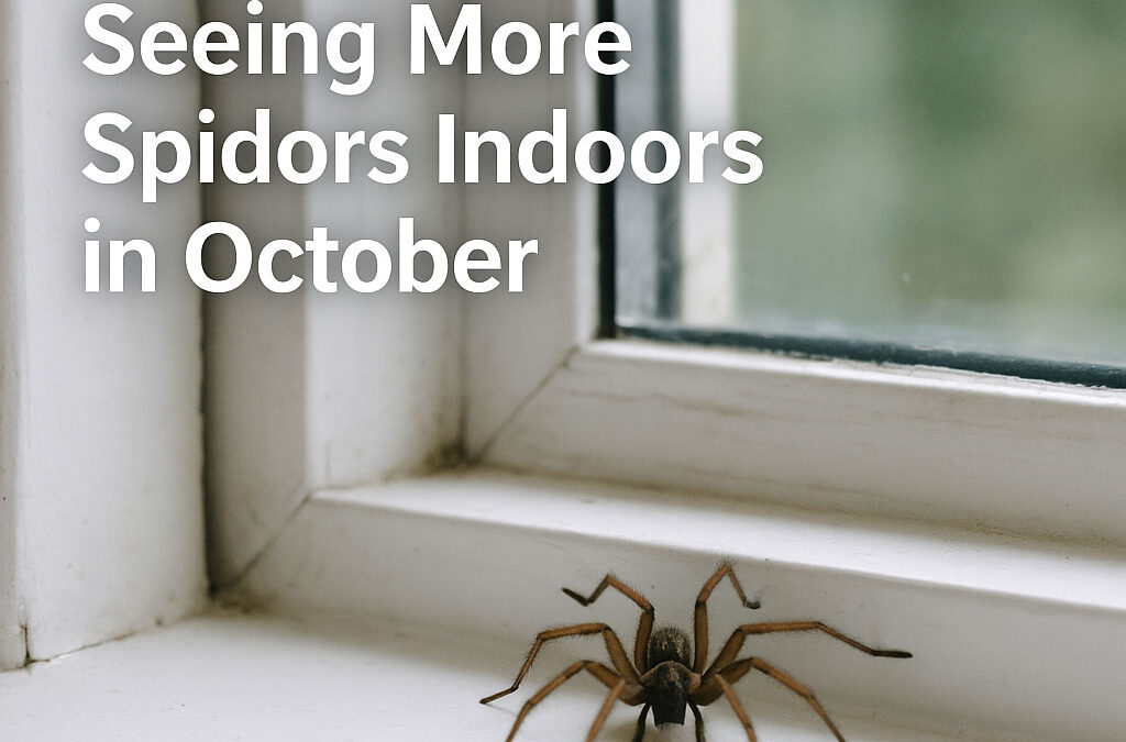 Why You’re Seeing More Spiders Indoors in October