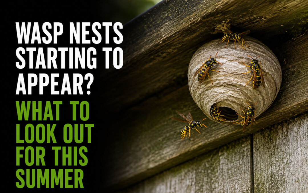 Wasp Nests Starting To Appear In Roof Spaces, Sheds And Garages