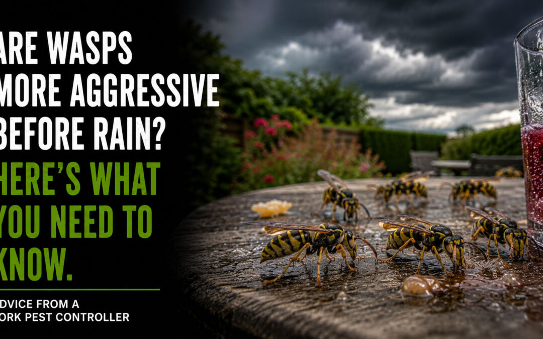 Are Wasps More Aggressive Before Rain?