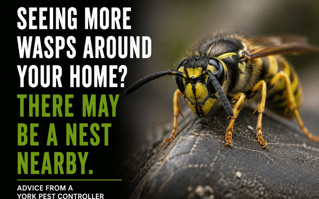 Why Are There So Many Wasps Around in July?