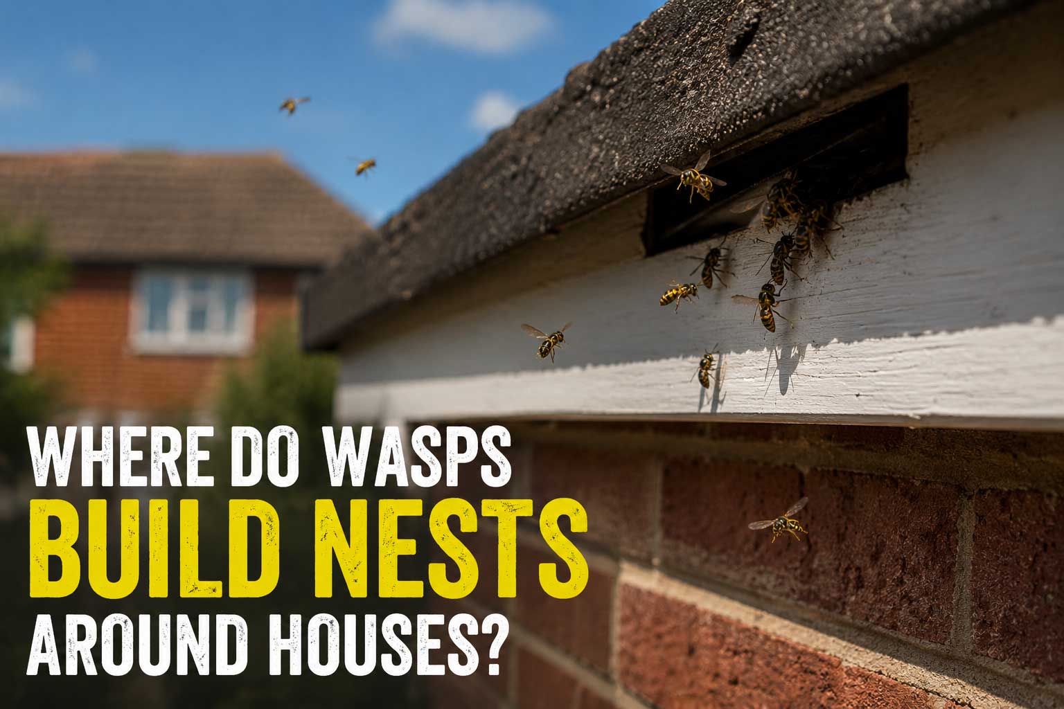Wasp nest removal in York
